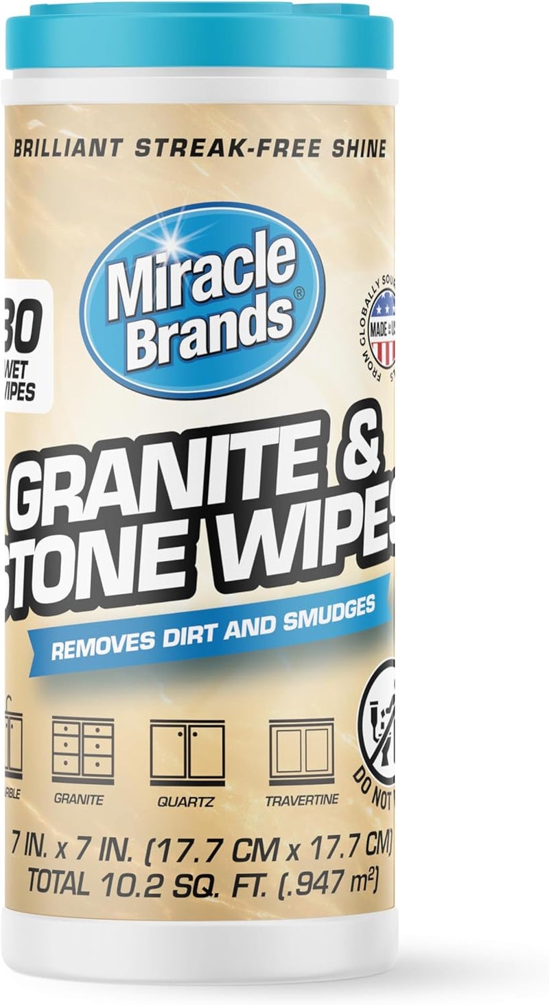 MiracleWipes for Granite & Stone - Image 1